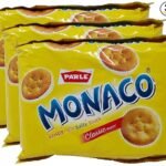 More Combo - Parle Monaco Salted Biscuits Classic Regular, 200g (Pack of 6) Promo Pack