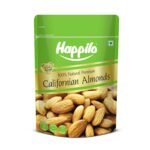 Happilo Premium Natural Californian Almonds 500g | Badam Giri, Healthy Snacks, Dry Fruits | Crunchy Nuts | High in Fiber | Rich in Protein | Magnesium | Phosphorus | Dietary...