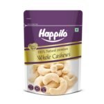 Happilo Premium Natural Whole Cashews 500g Value Pack | Dry Fruits, Kaju, Healthy Snacks | Unsalted Cashew Nuts | Crunchy, Nutritious & Delicious Nuts | Rich in Protein,...