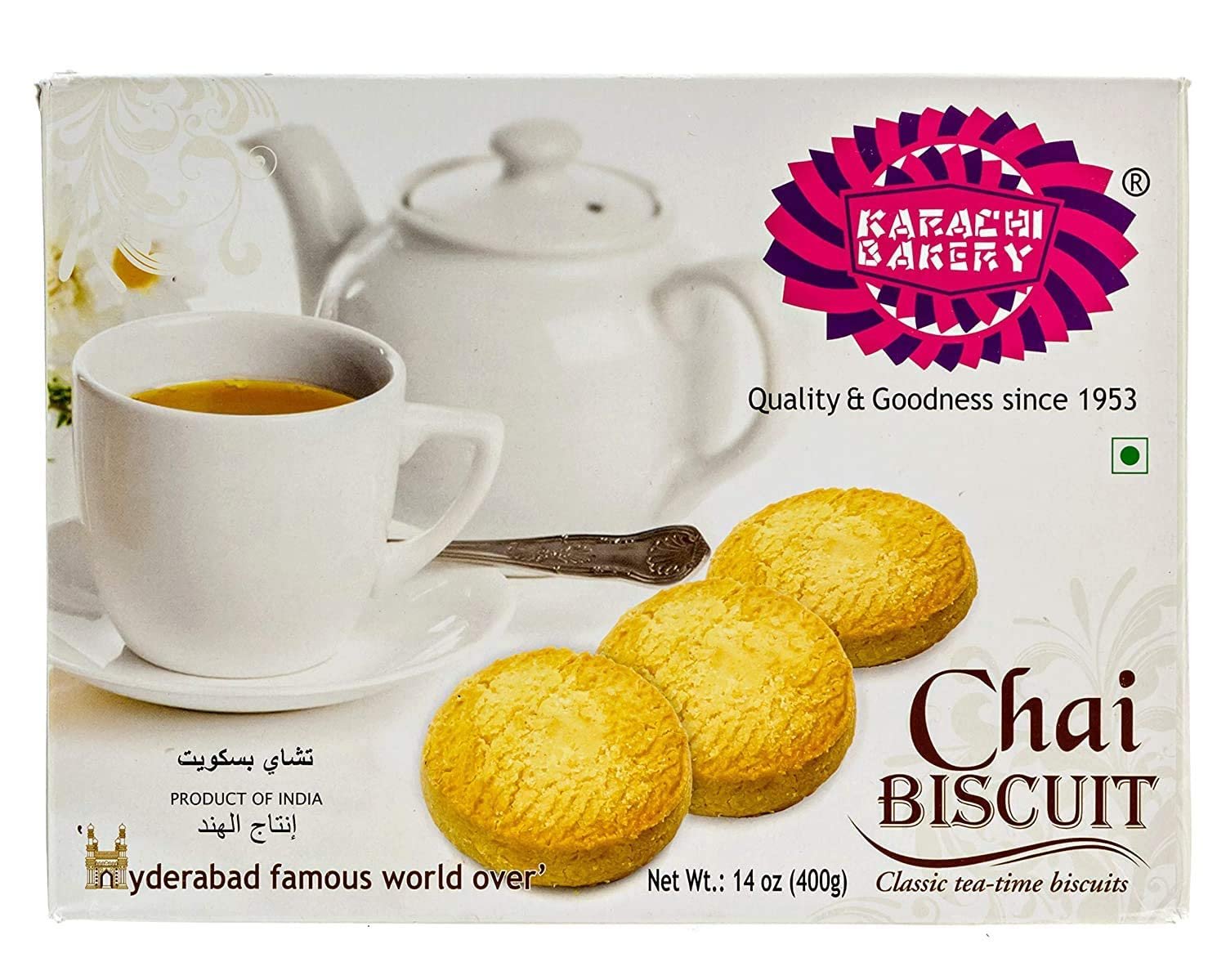 Karachi Bakery Chai Biscuit, 400g Karachi Bakery Chai Biscuit, 400g