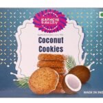 Karachi Bakery Coconut Flavour Cookies 400g | Delicious Snack | Tea Time Snack | Vegetarian