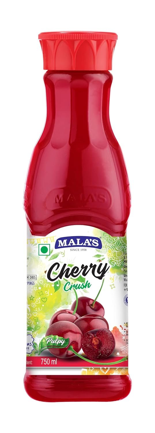 Mala's Cherry Crush 750ml, Purple Mala's Cherry Crush 750ml, Purple