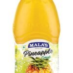 Mala's Crush Pet Bottle Natural and Real Fruit Extracts Pet Bottle, Pineapple, 1000 Gram