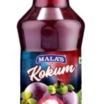 Mala's Kokum Cordial Fruit Drink - 750ml Bottle | Kokum Sharbat | Mixer for Syrup, Fruit Shakes, Mocktails, Cocktails, Drinks, Sorbets, Juices, Beverages