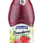 Mala's, Whole Crush 750ml, Strawberry, 750 Millilitre