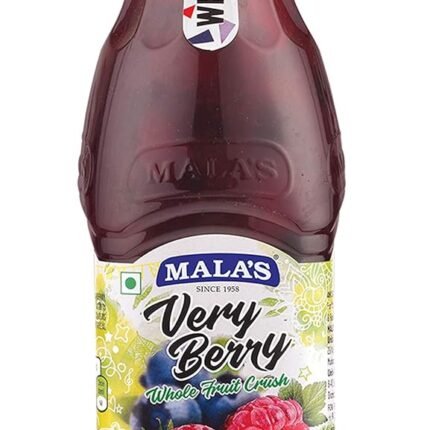 Mala's Whole Fruit Crush Veriberry, 750 Millilitre