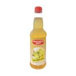 Mambalam Iyers Lemon Ginger Sarbath - 700ml Bottle | Instant Fruit drink mix | Squash Syrup | With naturally extracted Fruit essence