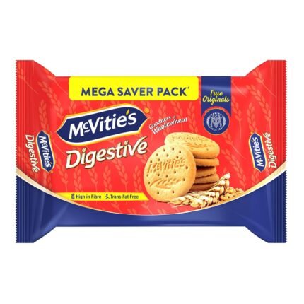 McVities Digestive High Fibre biscuits with Goodness of Wholewheat, 959.1g, Super Saver Family Pack