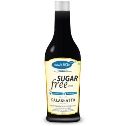 Newtrition Plus Redefining Nutrition Kalakhatta - Sugar Free Syrups (Zero Calorie, Keto Friendly) 500 ml