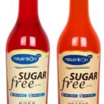 Newtrition Plus Redefining Nutrition Rose + Orange - Sugar Free Syrups (Zero Calorie, Keto Friendly) 500 ml Each