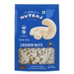 Nutraj Indian Cashews (Kaju) (500g ) Pouch-Whole| Dry Fruits and Nuts Cashews | 100% Unpolished | Crunchy & Fresh