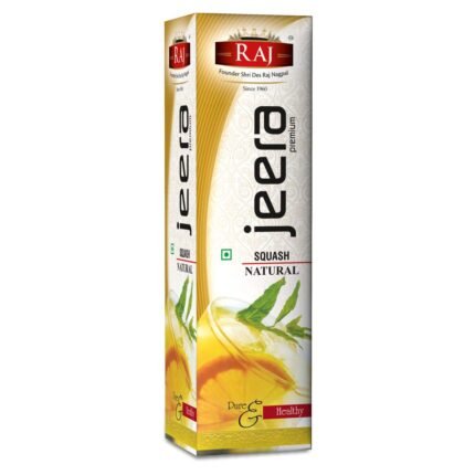 RAJ SPECIAL JEERA - Squash And Beverage Mix - Instant Energy Drink Mixer | Can Be Used To Make Mocktails Too | Make Jeera Lemonade - 1