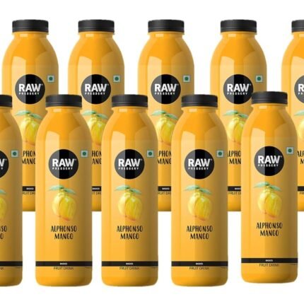 Raw Pressery Alphonso Mango Juice (12 x 200ml) Maximum Pulp (51%)