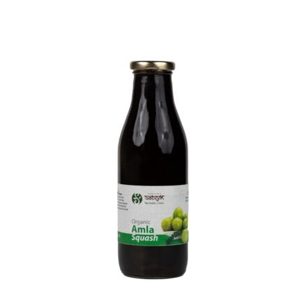 S Siddhagiri's SATVYK THE HEALTH re STORE Amla Squash (500ml) - No Preservatives and Additives-free | Healthy Squash | Amla Concentrate| Natural Ingredients | All Natural and...