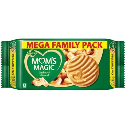 Sunfeast Mom's Magic Rich Cashew Almond Cookies | Roasted Cashew Almond | Rich Butter biscuits | Mom's Favourite Baked Cookie, 870.4G
