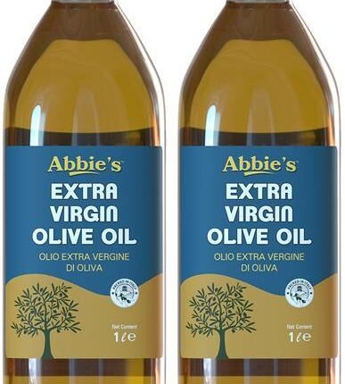 Abbie's Extra Virgin Combo Of 2 Olive Oil Plastic Bottle