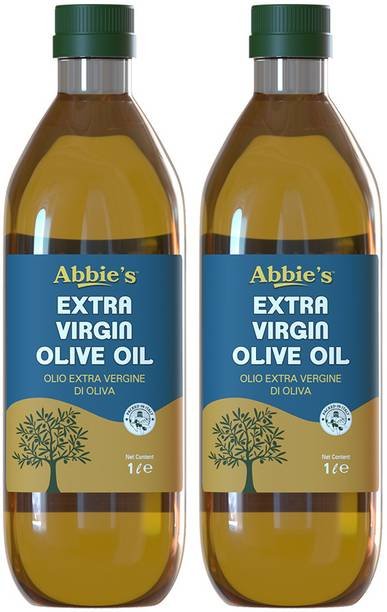 Abbie's Extra Virgin Combo Of 2 Olive Oil Plastic Bottle