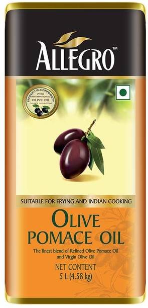 Allegro Pomace Olive Oil, Suitable For Everyday Indian Cooking & Deep Frying Olive Oil Plastic Bottle Price in India - Buy Allegro Pomace Olive Oil, Suitable For Everyday Indian...