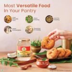 A TATA Product - Organic India Virgin Coconut Oil 500ml, Certified Organic, Lab Tested on 600+ Parameters, Cold Pressed, Extracted from Organically Grown Coconuts, Multipurpose Coconut Oil - Image 5