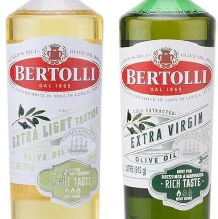 Bertolli Extra Virgin Olive Oil, 1 Ltr & Extra Light Tasting Olive Oil-1Ltr Olive Oil Plastic Bottle Price in India - Buy Bertolli Extra Virgin Olive Oil, 1 Ltr & Extra Light...