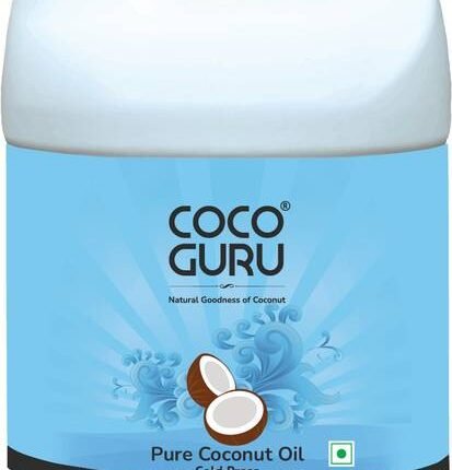 Cocoguru Cold Pressed Coconut Oil Can