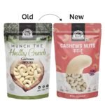 Wonderland Foods 800g (400g X 2) Dry Fruits Whole Cashews (Kaju) W320-Grade Pouch - Image 3