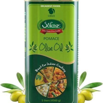 Decadent Foods Solasz 100% Spanish Pomace Olive Oil (5 litres) Olive Oil Can Price in India - Buy Decadent Foods Solasz 100% Spanish Pomace Olive Oil (5 litres) Olive Oil Can...