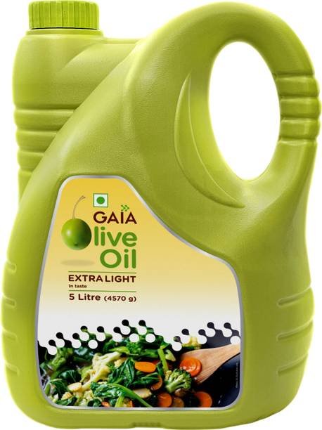 GAIA Extra lite Olive oil 5 Ltr Olive Oil Can GAIA Extra lite Olive oil 5 Ltr Olive Oil Can