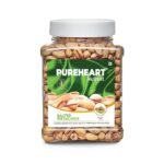 Pureheart Nutreat Salted Pistachios (1000 gm) Natural Premium Lightly Roasted Pista/Dry Fruit - Delicious & Crunchy - Reusable Jar