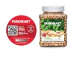 Pureheart Nutreat Salted Pistachios (1000 gm) Natural Premium Lightly Roasted Pista/Dry Fruit - Delicious & Crunchy - Reusable Jar - Image 4