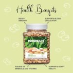 Pureheart Nutreat Salted Pistachios (1000 gm) Natural Premium Lightly Roasted Pista/Dry Fruit - Delicious & Crunchy - Reusable Jar - Image 2