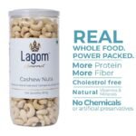Lagom Gourmet Cashew Nuts W320 Grade 500g | Premium Whole Cashews | All Natural, Non-GMO, Vegan & Gluten-Free | No Preservatives or Additives | Healthy Plant-Based Snack & Dry Fruits - Image 4