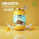 Ubharta A2 Desi Cow Ghee (1 Litre) | Traditional Bilona Method | Grassfed Hand-Churned Ghee | Pure & Healthy, Firewood-Cooked Indian A2 Desi Cow Ghee - Image 3