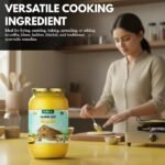 Ubharta A2 Desi Cow Ghee (1 Litre) | Traditional Bilona Method | Grassfed Hand-Churned Ghee | Pure & Healthy, Firewood-Cooked Indian A2 Desi Cow Ghee - Image 5