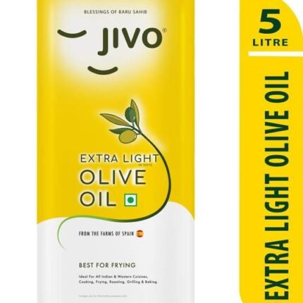 JIVO Extra Light 5 Liter Olive Oil Can Price in India - Buy JIVO Extra Light 5 Liter Olive Oil Can online at Flipkart.com