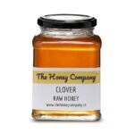 The Honey Company Clover (Berseem) Raw Honey 550g – 100% Pure, Unprocessed, Unheated, Unblended, Nectar from Clover Flowers, No Additives – Smooth, Mild & Excellent Light Breakfast Honey( pack of 3)