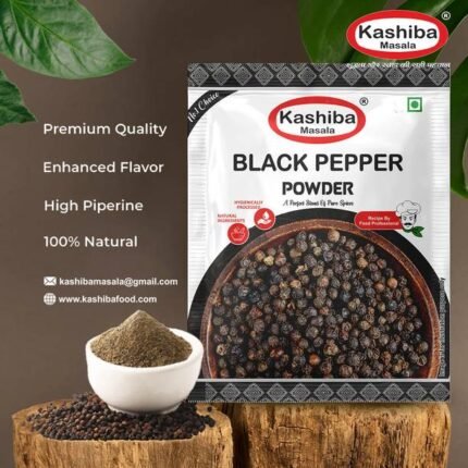 KASHIBA MASALA Black Pepper Powder – Bold, Aromatic Price in India - Buy KASHIBA MASALA Black Pepper Powder – Bold, Aromatic online at Flipkart.com