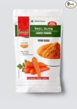 Saara HERBAL FRESH Carrot Powder, Lal Gajar, Gajar Powder, helps Protect Cells, Proteins & Enzymes from Environmental Stress, 900g