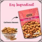 Ancy Almonds 1000 Grams (250 Grams X 4) - Raw, Whole And Delicious |Crunchy Texture without Sugar and Salt | Ideal for Snacking, Baking, Smoothies & Meal also for Healthy Lifestyle - Image 4