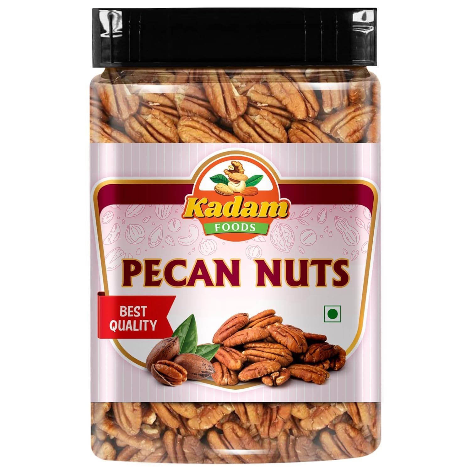 M.K. DRY FRUIT Jumbo Pecan Nuts (500g) and Premium Pine Nuts Jumbo Size (500g) | COMBO OF 2 M.K. DRY FRUIT Jumbo Pecan Nuts (500g) and Premium Pine Nuts Jumbo Size (500g) | COMBO OF 2