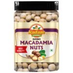 M.K. DRY FRUIT Macadamia Nuts (1kg) and Roasted & Salted Pumpkin Seeds Natural (250g) | COMBO OF 2
