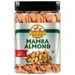 M.K. DRY FRUIT Mamra Almonds (500g) and Premium Pine Nuts Jumbo Size (500g) | COMBO OF 2