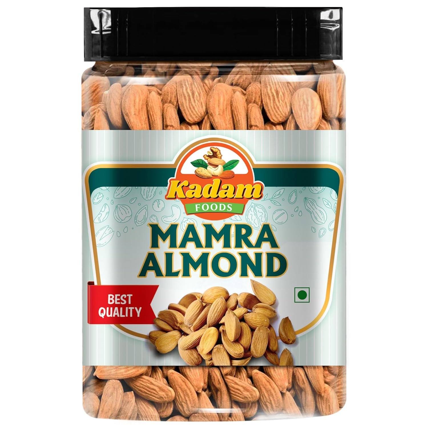 M.K. DRY FRUIT Mamra Almonds (500g) and Premium Pine Nuts Jumbo Size (500g) | COMBO OF 2 M.K. DRY FRUIT Mamra Almonds (500g) and Premium Pine Nuts Jumbo Size (500g) | COMBO OF 2