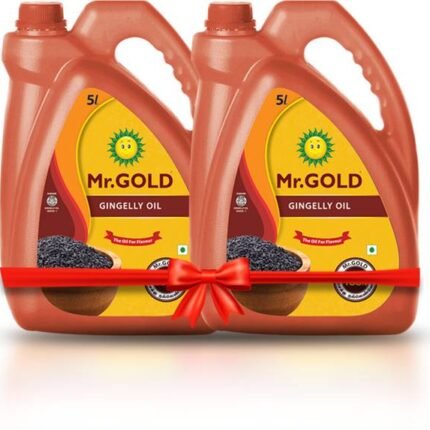 Mr.Gold Mr. Gold Cold pressed Gingelly / Til / Sesame Oil Can 5L, Set of 2 -Total 10 L Sesame Oil Can Price in India - Buy Mr.Gold Mr. Gold Cold pressed Gingelly / Til / Sesame...