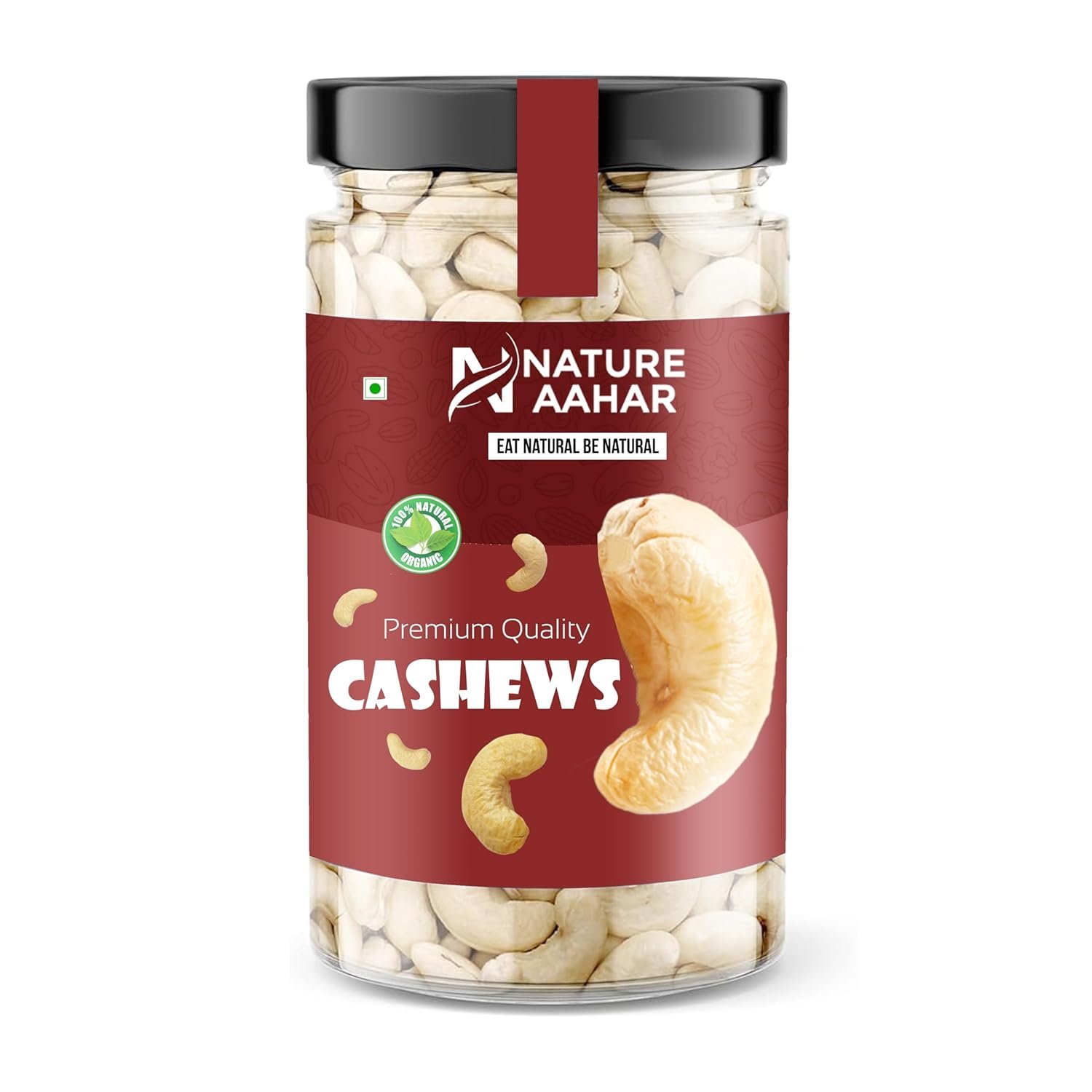 NATUREAAHAR Crunchy Cashew Nuts W320 – Rich Taste, High Energy & Ideal for Cooking & Snacking | 1 kg | Pack Of -9 NATUREAAHAR Crunchy Cashew Nuts W320 – Rich Taste, High Energy & Ideal for Cooking & Snacking | 1 kg | Pack Of -9