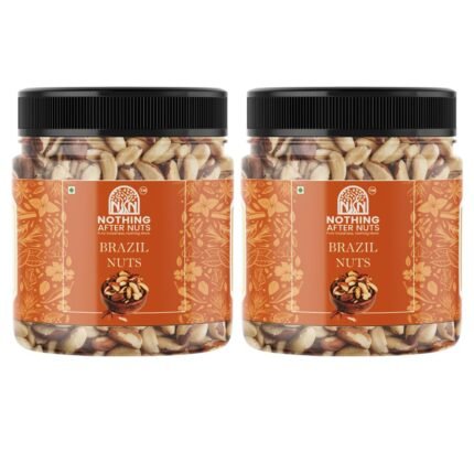 Nothing After Nuts; Pure Goodness Nothing More Brazil Nuts 500g – Premium Whole Nuts, Helps in Boost Immunity – Natural, No Added Preservatives – Perfect for Snacking, Keto &...