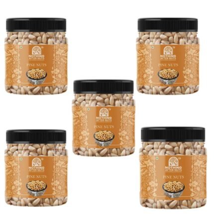 Nothing After Nuts; Pure Goodness Nothing More Pine Nuts (Chilgoza) 150g – Rich in Protein & Antioxidants | Natural, No Added Preservatives – Ideal for Snacking, Baking &...