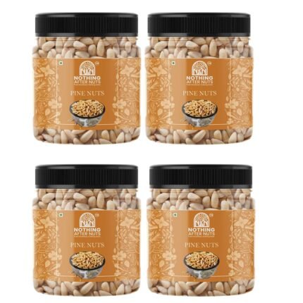 Nothing After Nuts; Pure Goodness Nothing More Pine Nuts (Chilgoza) 150g – Rich in Protein & Antioxidants | Natural, No Added Preservatives – Ideal for Snacking, Baking &...