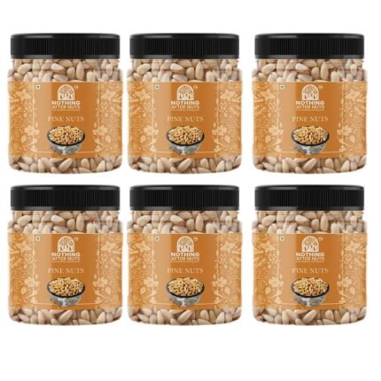 Nothing After Nuts; Pure Goodness Nothing More Pine Nuts (Chilgoza) 150g – Rich in Protein & Antioxidants | Natural, No Added Preservatives – Ideal for Snacking, Baking &...