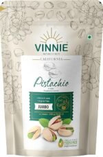 Vinnie Premium Dry Fruit Gift Box - 1kg (250 Each) | Pistachio in Shell/Cashewnut/Almond Kernel/Raisin | Roasted & Salted | Natural Pista Fruit |Fresh & Crunchy Walnuts Kernel Halves - Image 4